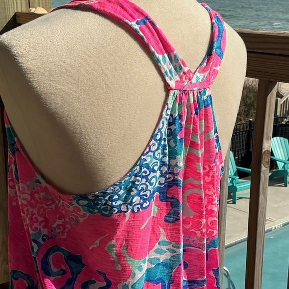 Lilly Pulitzer Vibrant Racerback Tank - Picture 5 of 9